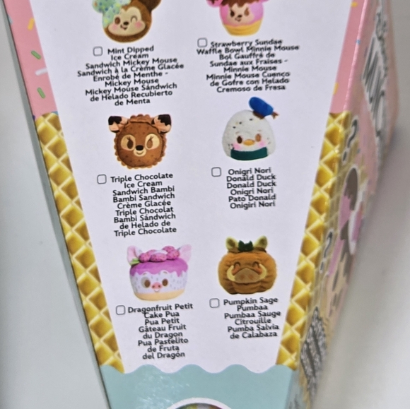 Disney Munchlings Soft & Cuddly Plush Set Of 3 Mystery Nwt - Picture 4 of 4